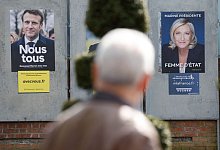 Pr&auml;sidentschaftswahl in Frankreich - Foto: Ludovic Marin/AFP/dpa