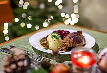 Weihnachten - G&auml;nsebraten - Jan Woitas/dpa-Zentralbild/dpa