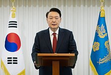 S&uuml;dkoreas suspendierter Pr&auml;sident Yoon Suk Yeol - Uncredited/South Korean President Office via Yonhap/AP/dpa