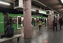 U-Bahnhof in Mailand - Josi Donelli/TheNEWS2/ZUMA/dpa