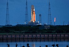 Die &laquo;Artemis I&raquo; im Kennedy Space Center, Florida. - Joe Burbank/Orlando Sentinel via ZUMA Press/dpa/Archivbild