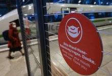 Coronaregeln in Bus und Bahn - Foto: Hendrik Schmidt/dpa-Zentralbild/ZB