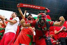 Fans aus Marokko - Martin Rickett/PA Wire/dpa