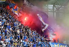 Jena-Fans - Bodo Schackow/dpa