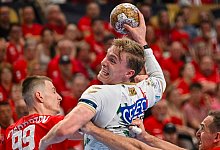 Telek. Veszprem - SC Magdeburg - Tamas Vasvari/MTI/AP/dpa