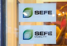 Firmenschild "Sefe" - Annette Riedl/dpa