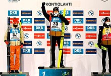 Siegerehrung - Foto: Antti Aimo-Koivisto/Lehtikuva/AP/dpa