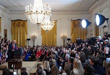 Trump will Trans-M&auml;dchen von Schulwettk&auml;mpfen ausschlie&szlig;en - Evan Vucci/AP/dpa