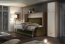 Wandbett von Nehl Wohnideen - Gebr. Nehl/VDM/dpa-tmn