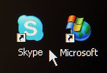 Microsoft und Skype - Foto: Jens B&uuml;ttner