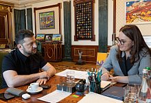 Ukraine-Krieg - Regierungsumbildung in Kiew - President Of Ukraine/APA Images/ZUMA Press Wire/dpa