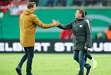 Nagelsmann und Rangnick - Jan Woitas/dpa-Zentralbild/dpa