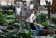 Friedhof - Cecilia Fabiano/LaPresse/AP/dpa