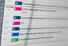 E-Patientenakte - Jens Kalaene/dpa