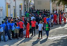 Migranten - Marcello Valeri/ZUMA Press Wire/dpa