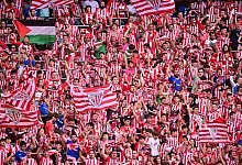 Fans von Athletic Bilbao - Miguel Oses/AP/dpa