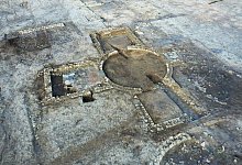 Archäologen finden seltene römische Überbleibsel in England - Foto: Historic England/PA Media/dpa