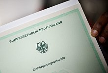 Sachverst&auml;ndigenrat findet H&uuml;rden f&uuml;r Einb&uuml;rgerung zu hoch - Foto: Julian Stratenschulte/dpa