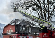 Feuerwehreinsatz in Lennestadt - Berthold Stamm/dpa