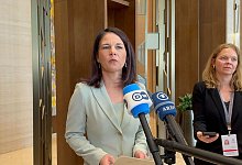 Außenministertreffen in Saudi-Arabien - Baerbock - Andreas Hoenig/dpa