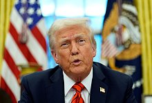 US-Pr&auml;sident Trump zu Stahlimporten - Alex Brandon/AP/dpa