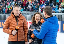 Laura Dahlmeier (M) - Matthias Balk/dpa