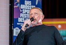 Tennis: Boris Becker spricht bei den World University Games - David Inderlied/dpa