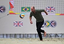Prinz William in Brasilien - Silvia Izquierdo/AP/dpa