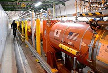 Teilchenbeschleuniger - Foto: Laurent Gillieron/KEYSTONE/dpa