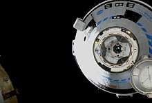 Boeing &laquo;Starliner&raquo;-Raumschiff - Foto: Uncredited/NASA via AP/dpa
