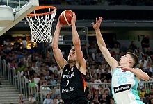 Basketball: Slowenien - Deutschland - Stickel Matthias/dpa
