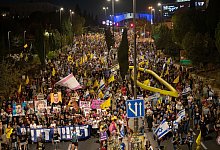 Nahostkonflikt - Proteste in Jerusalem - Ilia Yefimovich/dpa