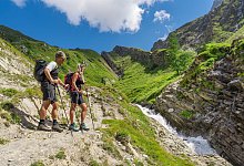 Wanderer beim Großglockner-Aufstieg - Peter Maier/Tirol Werbung/dpa-tmn