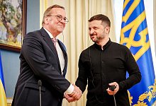 Ukraine-Krieg - Pistorius in Kiew - Kay Nietfeld/dpa