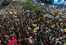 Nahostkonflikt - Proteste in Tel Aviv - Francisco Seco/AP/dpa