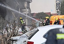 Wohnhaus-Explosion in China - Yang Chenguang/XinHua/dpa