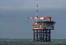 Abkommen &uuml;ber Erdgasf&ouml;rderung vor Borkum - Lars Penning/dpa