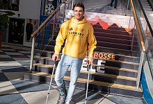 Olympia Einkleidung Sportler - Peter Kneffel/dpa