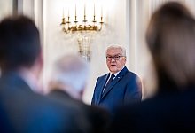 Bundespräsident Steinmeier - Christoph Soeder/dpa