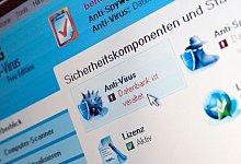 Virenschutzprogramm User Interface - Andrea Warnecke/dpa-tmn