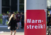 Warnstreik - Hannes P. Albert/dpa