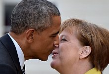 Obama und Merkel - Martin Meissner/AP/dpa