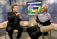 Waldemar Hartmann und Rudi Völler - Ard/Ndr/ARD/NDR/dpa