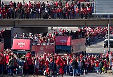 Siegesparade der Kansas City Chiefs - Ed Zurga/AP/dpa