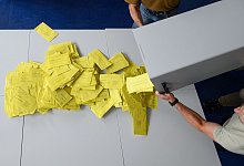 Stimmzettel - Robert Michael/dpa/Symbolbild