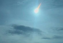 Asteroid &uuml;ber den Philippinen - Allan Madelar/AP/dpa