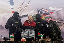 Nahostkonflikt - Freilassung von zwei Geiseln in Rafah - Jehad Alshrafi/AP/dpa