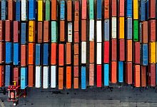 Container - Peter Byrne/PA Wire/dpa