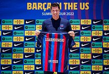 Der FC Barcelona mit Robert Lewandowski ist einer der Gruppengegner von Bayern München. - -/FC Barcelona/dpa