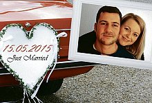 Bald verheiratet: Delia J&auml;ger und Steffen Sch&auml;dler.&nbsp; - Marc K&ouml;ppelmann/Kathrin Brinkmann